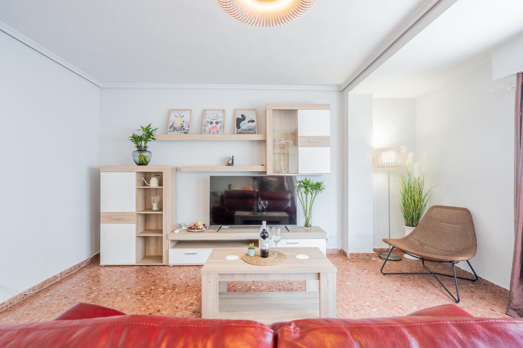 Apartamento Familiar En Avenida Del Puerto バレンシア エクステリア 写真